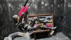 GI Joe Classified - Cobra - Barbie Pink SMG - Sunbow 80's Cartoon - 1:12