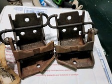 NOS 1975-1979 AMC PACER Front Left & Right Lower Door Hinge Set 3692268 3692269 
