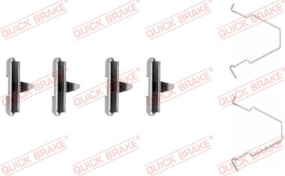 Quick Brake 109-1270 Accessory Kit, Disc Brake Pad for Ford Asia & Oceania Ford