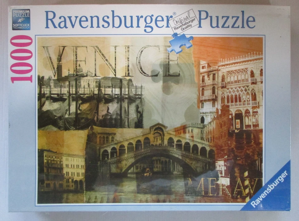 Ravensburger Puzzle 19258 Nostalgisches Venedig 1000 Teile Puzzle  NEU OVP - Bild 1 von 1