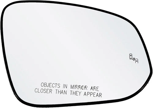 Passengers Side Mirror Glass Fit 19-23 Toyota Rav4 Hybrid Backing Plate Heat BSD