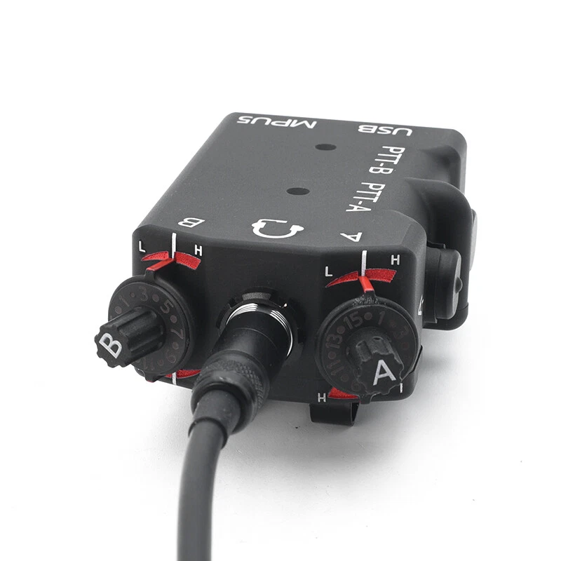 MPU5 DUAL PTT Functional Tactical Radio Metal PTT Standard Single/Dual Channel - Image 3 of 4