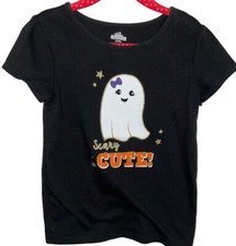 way to celebrate halloween t shirt Ghost Scary Cute 5T GUC
