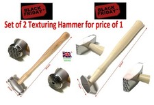 Texturhammer Holzgriff SCHWARZ FREITAG DEAL z...