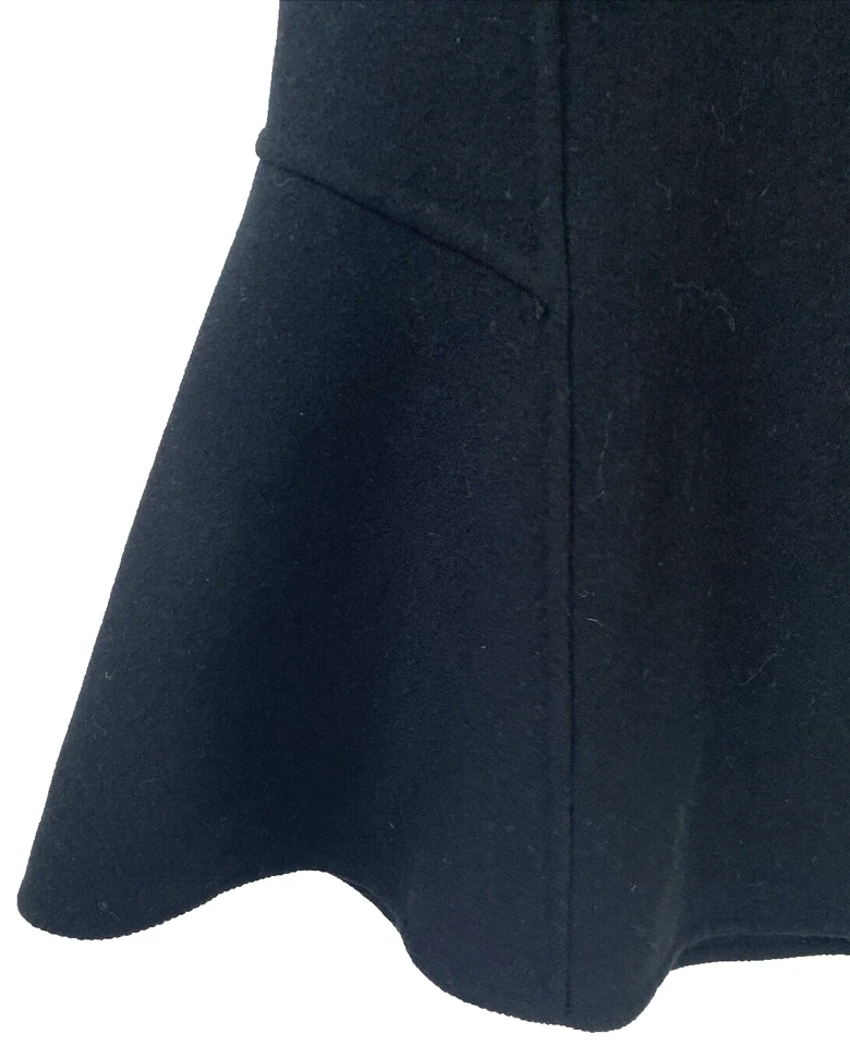 Falda Doble Cara JIL SANDER x UNIQLO +J Mezcla Lana Negra Talla 12 Foto 3 de 4