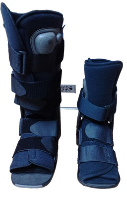 Breg SoftGait Ankle, Foot, Boot, W AIR PUMP Size MED. TALL, 5 STRAP, & 2nd SHORT