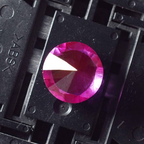8,90 ct natürlicher & echter rosa Rubin runde Form loser Edelstein ZERTIFIZIERT - Bild 7 von 13