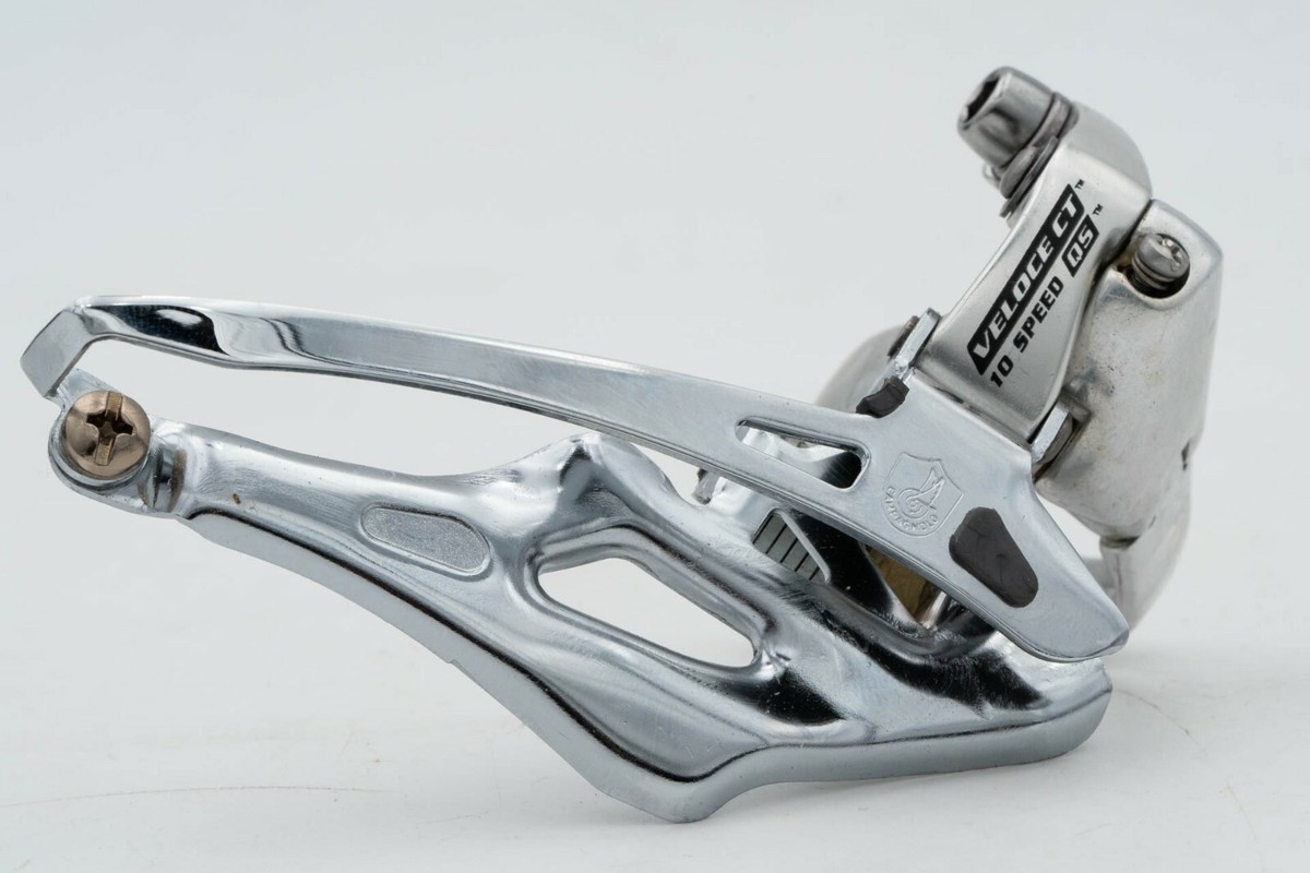 パーツ Campagnolo Veloce QS 10s 35mm FD Q522H NOS CAMPAGNOLO VELOCE QS 10 SP CLAMP ON FD7-VL2C5CT FRONT