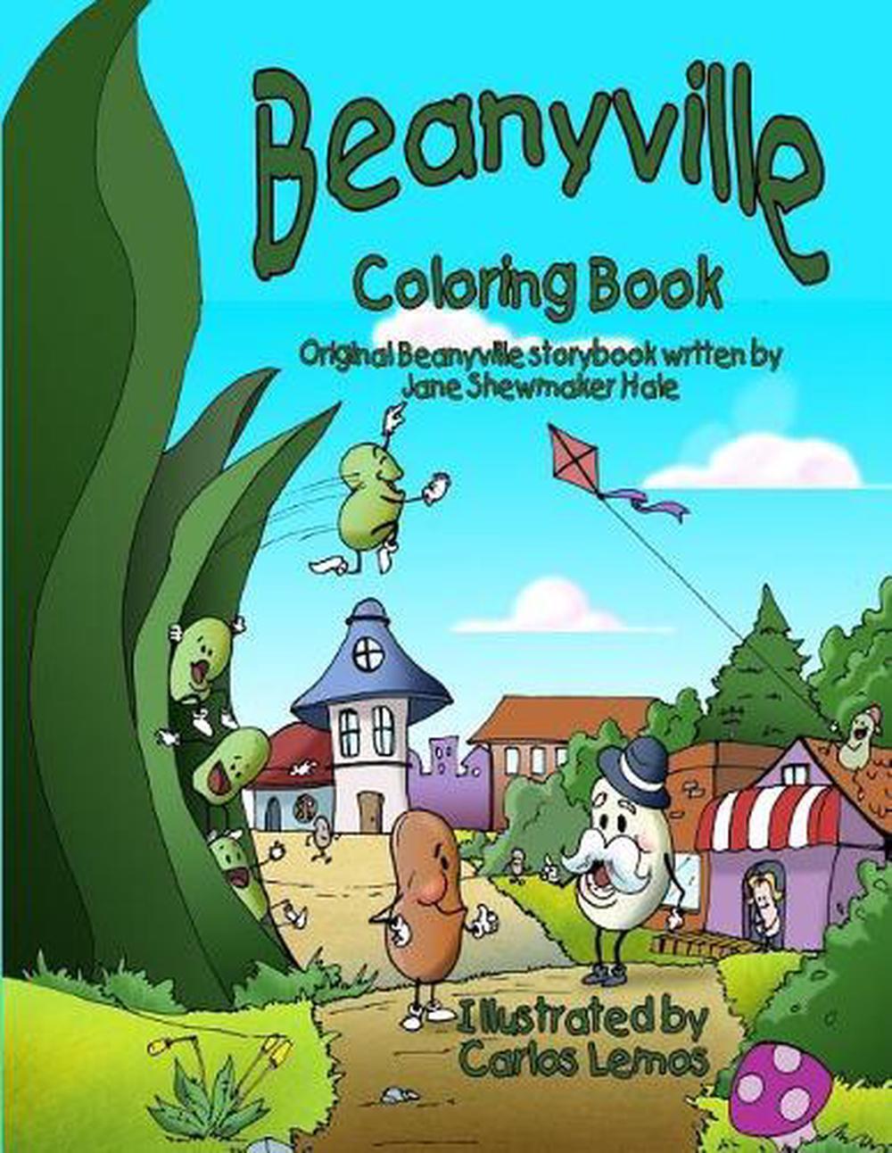 Beanyville Coloring Book by Jane Shewmaker Hale (English) Paperback Book