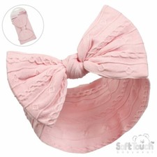 Sugarmelon Velvet Hair Bows - 12 Pack Baby Girl Headbands With Stretchy Nylon
