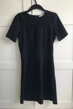 VGC Worn Once Ladies Black Oasis Party Cocktail Evening Dress - Size S - RRP £50
