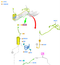 Tappo impianto vapore carburante FORD ECOSPORT MK2 BK 1061402 98AB-9B596-AB NUOVO ORIGINALE