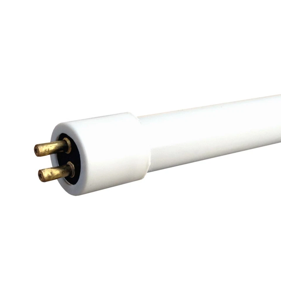LEYTON LIGHTING Light Bulb Leyton 10w T4 Fluorescent Tube Warm White 3400K 352mm Inc Pins 338mm