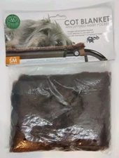 FurHaven Plush Blanket Accessory for Elevated Dog Cot  Brown Size S