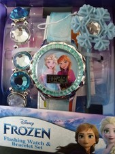 Disney Frozen kids Digital Watch  Bracelets- 3 Piece Set New Item Nice 