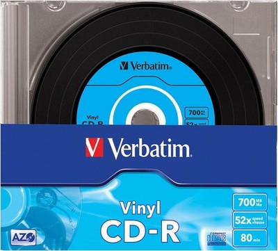 Verbatim CD-R/CD-RW CD-R 700MB 52X 10er SC Vinyl 10 Stück