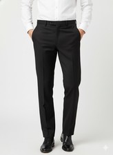 Men's J. Ferrer 100 Pure New Wool Dress Trousers   