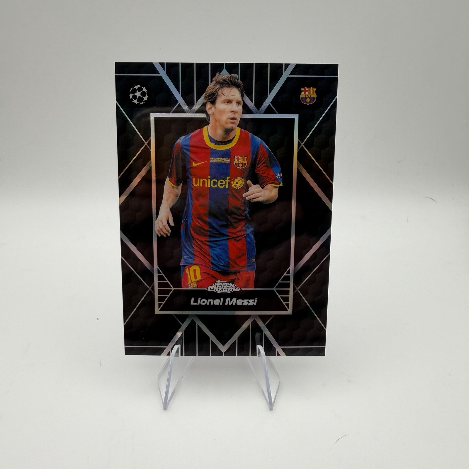 Topps Chrome Champions League 2025/26 No SE-18 Lionel Messi Shadow Etch SSP