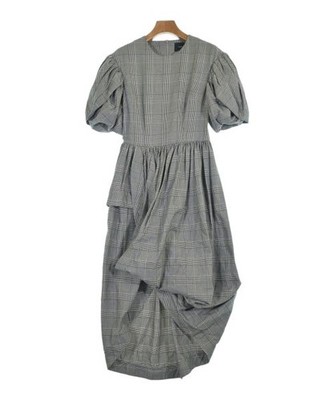 Simone Rocha Dresses GrayxWhitexBlack(Check Pattern) 2200609898154