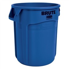 Rubbermaid Brute Container Plastic Venting Channels Open Top Bin - 75.7 Litres