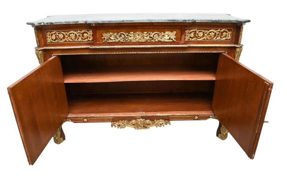 Instrumentos musicales querubines de mármol francés de excelente calidad Foto 3 de 4