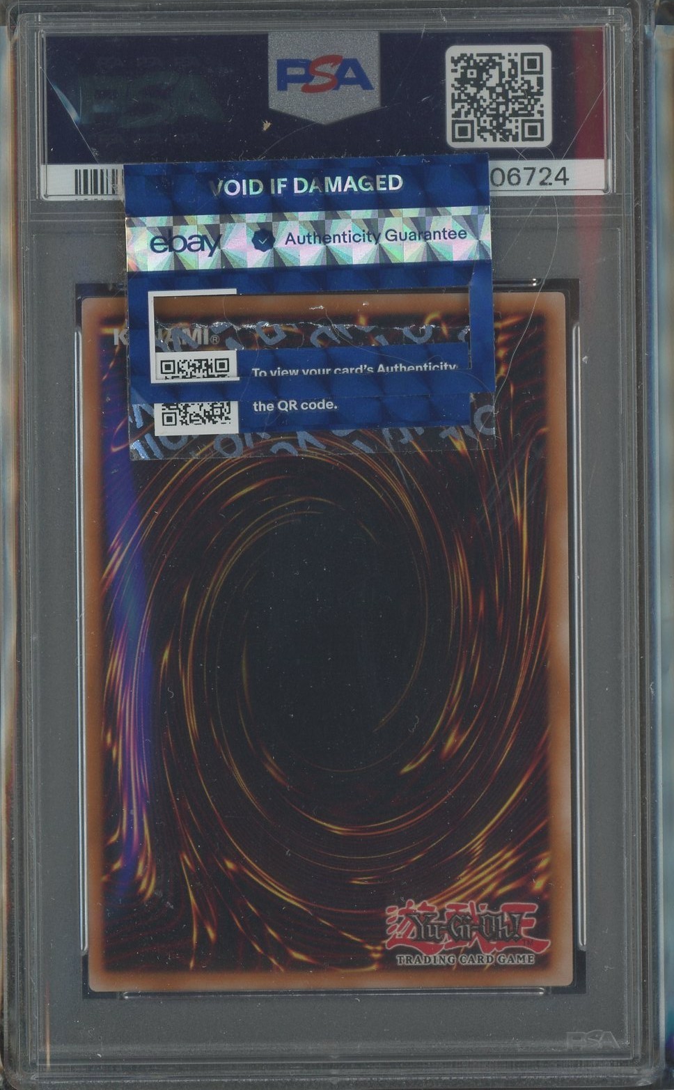 2025 YU-GI-OH! OP28-OTS TOURNAMENT PACK 28 #EN001 BLUE-EYES WHITE DRAGON PSA 7 view 2