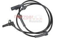 Sensor Raddrehzahl Vorne Links Metzger 0900563 Passend FÜR Fiat ABS Sensor