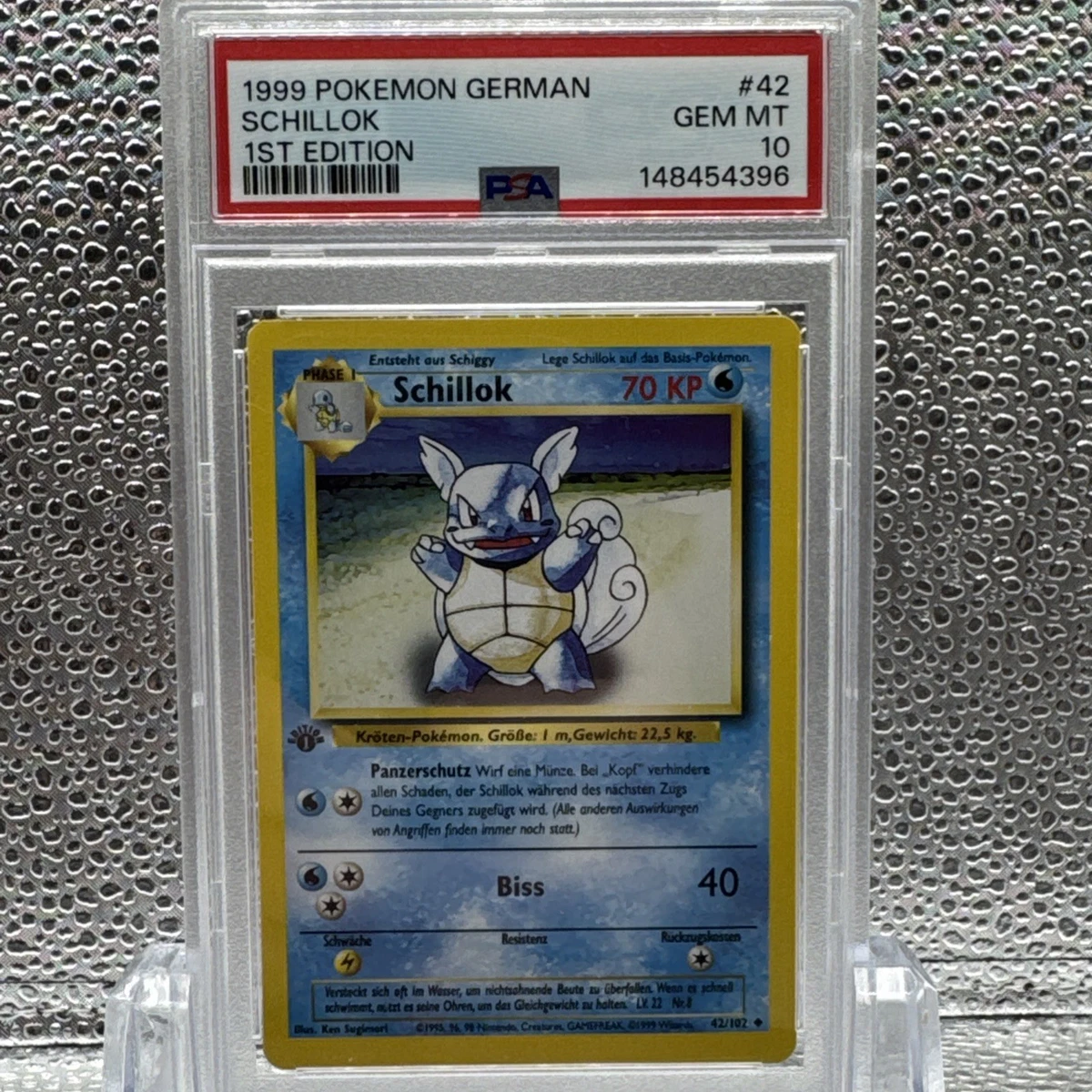 ヤドン　ドイツ語初版　PSA10 1st Edition Individual Trading Card Games Pokémon TCG German 1st Edition for