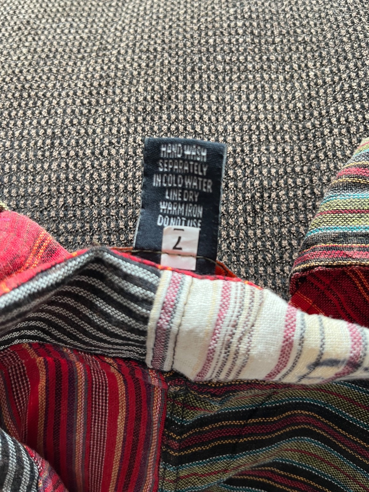 Rising International Patchwork Overalls, Nepal, S… - image 10