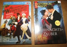 6 Historische Liebesromane, Historical Weihnachtsband 92, Hist. Saison 68  po707
