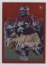 2019 Panini Chronicles Luminance Update Rookies Red 20/99 Deebo Samuel #219 3c2