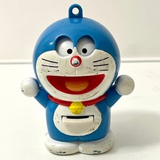 Doraemon VTG 90s Keychain w/ Slot Machine Eyes 2.5" tall