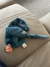 Ty Beanie Baby - Sting The Ray (1995 With PVC Pellets) 10” With Mint Tags