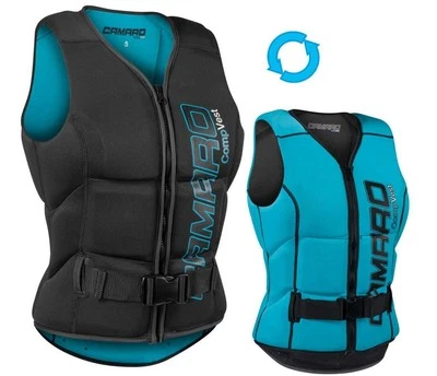 Camaro Damen Comp Slasher Neopren Prallschutz Weste Wakeboard Kite Wasserski