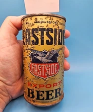 Tough Vintage Eastside Export Beer OI/IRTP flat top beer can - Los Angeles, CA