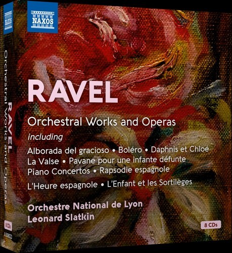 Lyon National Orches - Ravel: Orchestral Works & Operas [New CD]