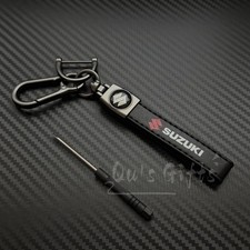 Suzuki Genuine Leather Keychain Us Seller Free Shipping