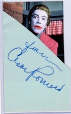 Cesar Romero signed album page!  Joker!  Batman!