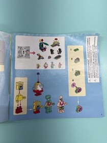 SpongeBob SquarePants nickelodeon Lego instructions only set 3818