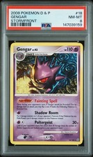 2008 POKEMON DIAMOND & PEARL STORMFRONT #18 GENGAR PSA 8 on eBay