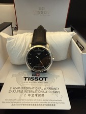 TISSOT Mens Watch Couturier Automatic Black Dial T035407A