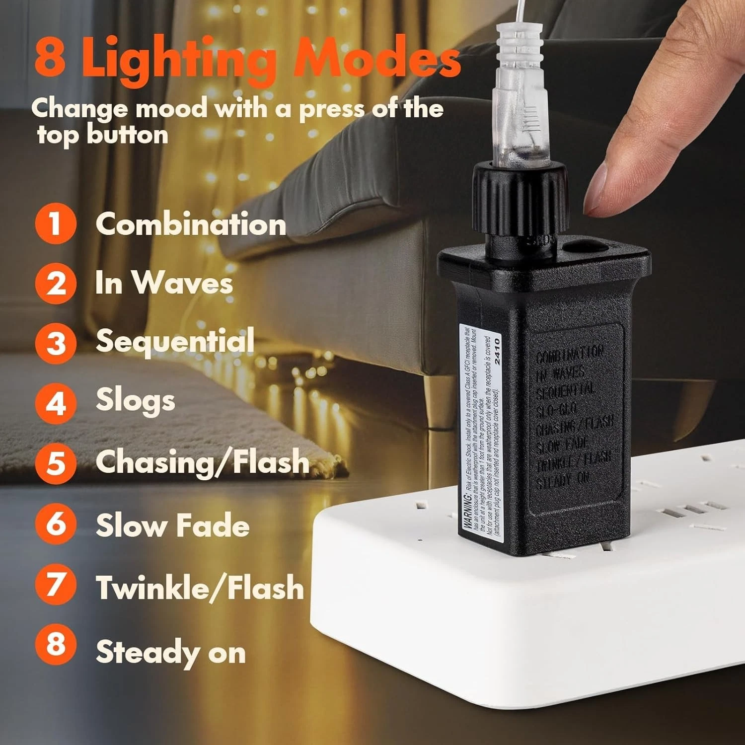 Curtain String Lights - Thumbnail 4