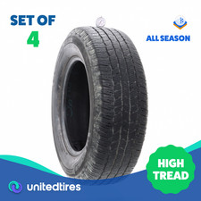 Set Of 4 Used 26565r18 Michelin Defender Ltx Ms 2 116t - 8-1032