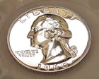 1960 Choice/Gem Proof Quarter 90%   Blazing Mirrored Surfaces #501 - 2