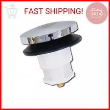 KISSLER & CO. INC Drain Stopper,Plastic,Chrome (58-7153)