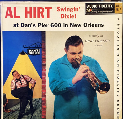 Swingin' Dixie Dan's Pier 600 Al Hirt New Orleans VG+ Record AFLP1877 PET RESCUE