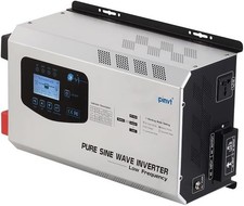 2000W Peak 6000W Pure Sine Wave Inverter 12V DC to 120V AC Output Low Frequency