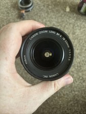 Canon EF-S 18-55mm F3.5-5.6 Autofocus Zoom Lens In Good Condition