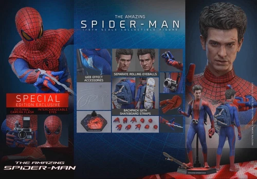 Nuevo Hot Toys MMS771B The Amazing Spider-Man Edición Coleccionista Edición Especial