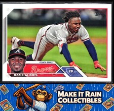 Ozzie Albies 2023 Topps Series One #81 Atlanta Braves Baseball